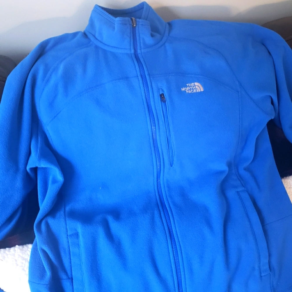 Men's XL North Face Fleece Full Zip Jacket